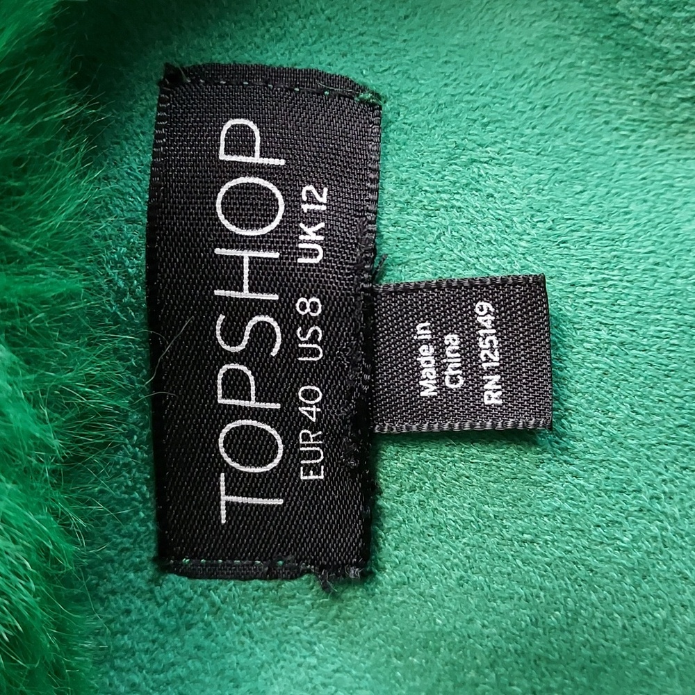 Topshop Mobwife Maximalism Glam Eclectic Grandpa Streetwear Luxe Faux Fur Coat 8 - Picture 4 of 9